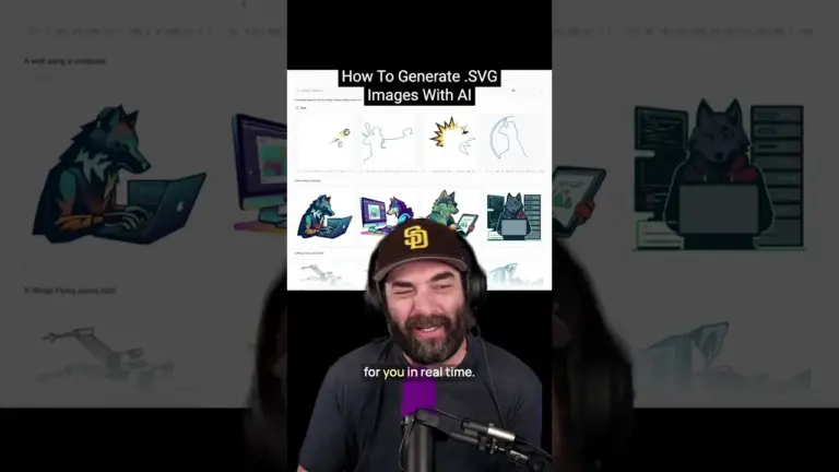 AI Crafts Scalable SVGs From Text Prompts