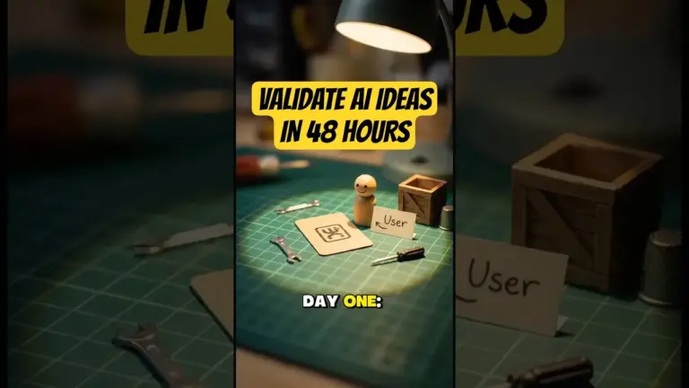 AI Ideas Validated in 48 Hours, Not Weeks