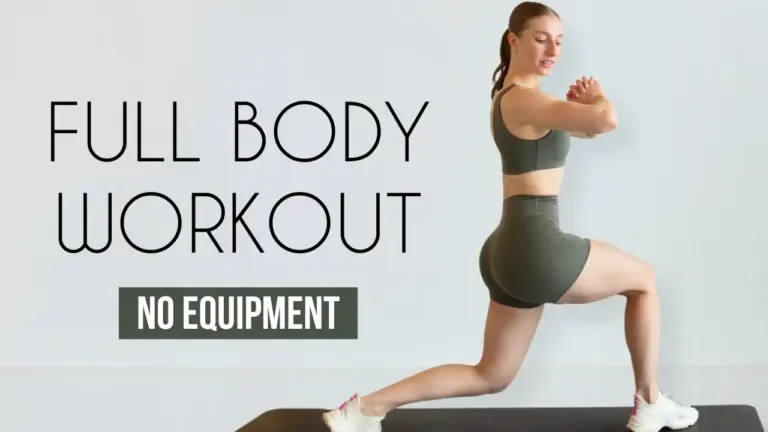 Boost Full Body Strength: 20-Minute No-Equipment Workout