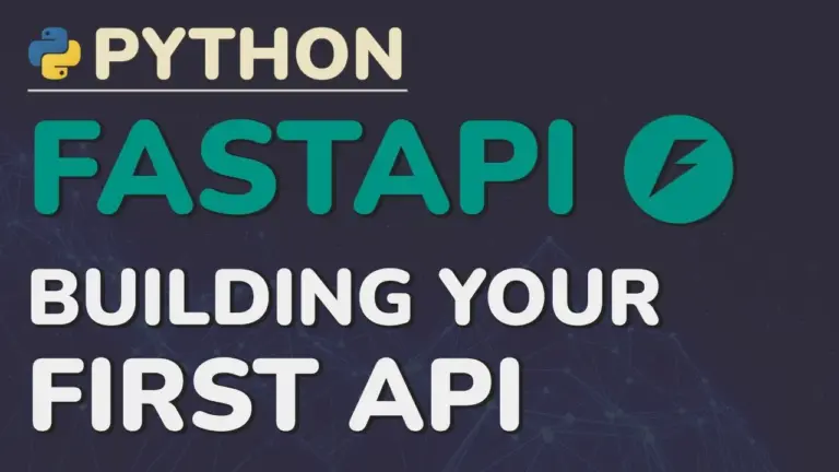Build Your First FastAPI Web App and REST API