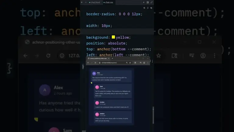 Connect Elements Visually With CSS Anchors