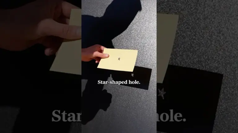 Create a Pinhole Camera to See the Sun as a Circle