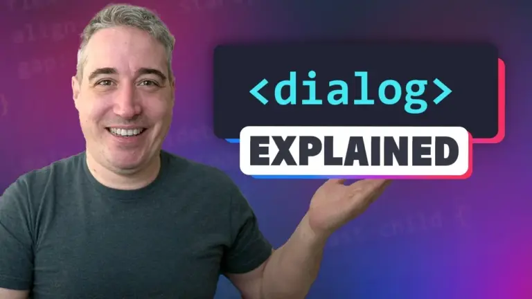 Create Accessible Modals Instantly with the HTML dialog Element