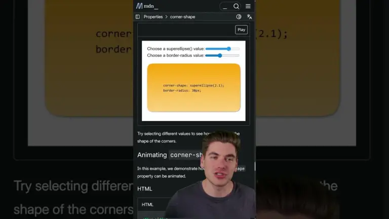 Create Unique Shapes with CSS Corner Shape