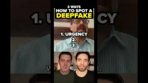 Deepfake Scammers Exploit Urgency: How to Spot Them