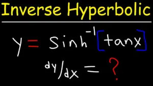 Differentiate Composite Inverse Hyperbolic Trig Functions