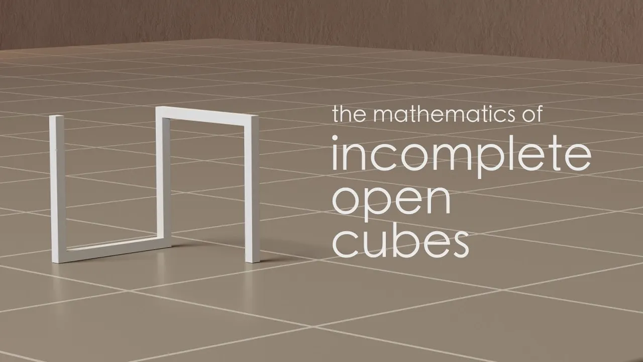 Discover All Incomplete Cubes: A Mathematical Art Exploration