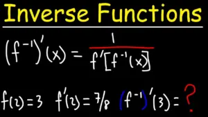 Find the Derivative of an Inverse Function Quickly