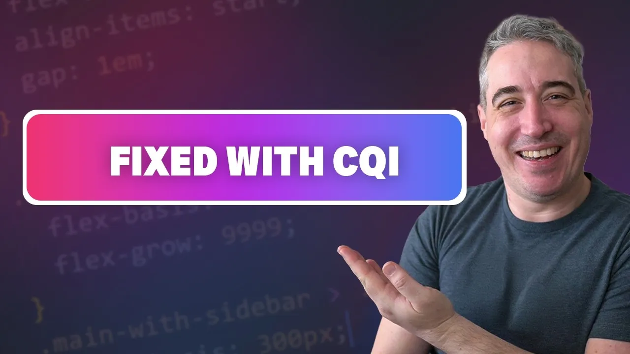 Fix Squished Gradients on Progress Bars with Container Queries