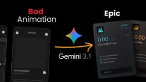 Gemini 3.1 Powers Stunning Animations With Smart Prompting