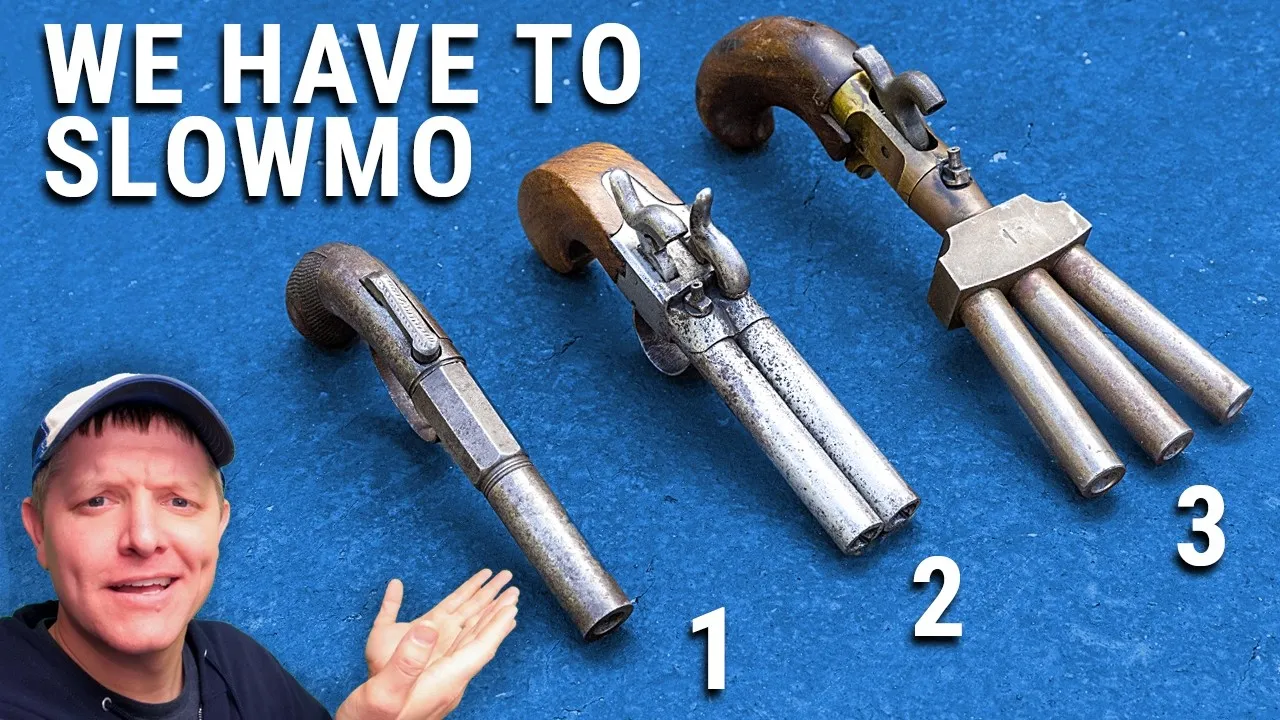 How to Safely Load and Fire Antique Black Powder Pistols