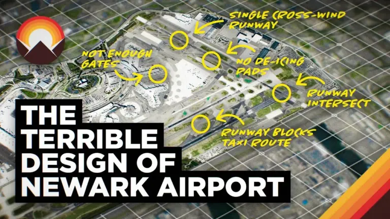 How to Understand Newark Airport’s Design Flaws