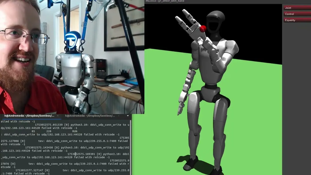 Humanoid Robot Masters Arm Control With Tiny AI Model