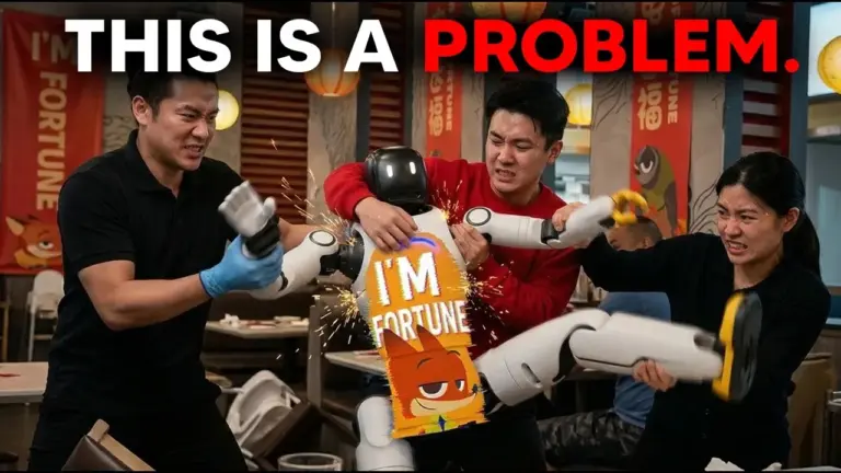 Humanoid Robots Fail When Facing Real-World Chaos