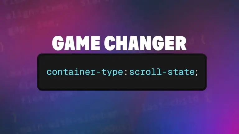 Make Your Website Navigation Stick with Pure CSS