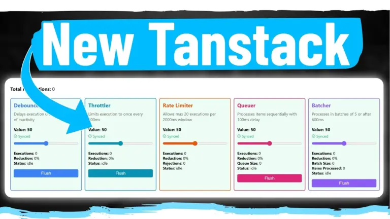 Master Debouncing and Throttling with Tanstack Pacer
