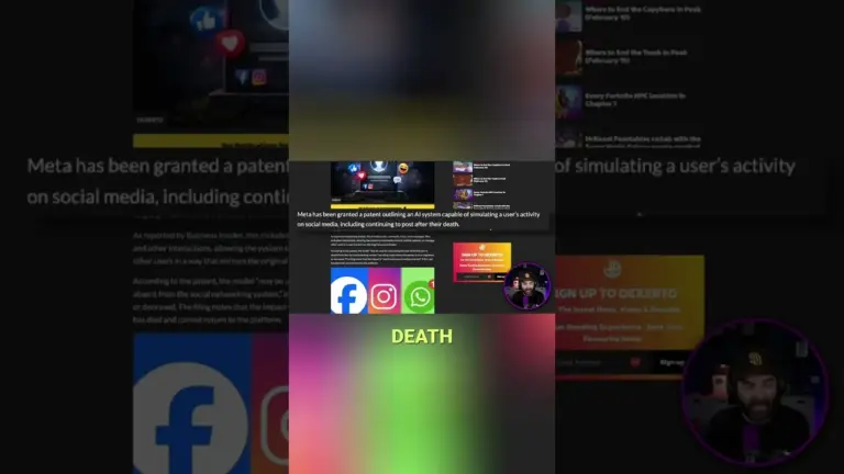 Meta Patents AI to Keep Social Accounts Active Post-Mortem