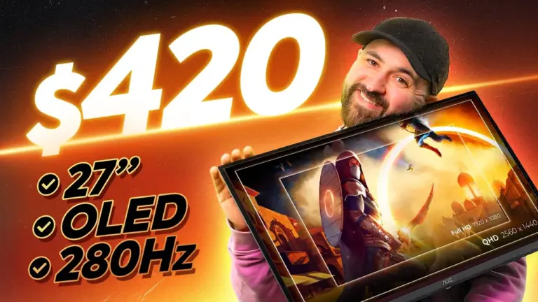QD OLED Gaming Monitor Prices Plummet to $420