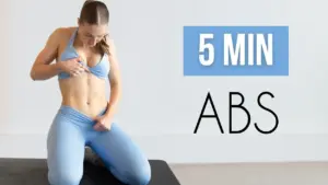 Quick Core Burn: 5-Minute Home Workout for Strong Abs