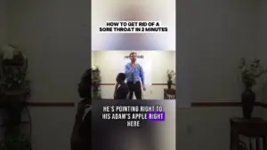 Soothe Sore Throats Fast: Acupressure Offers Quick Relief