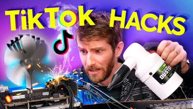 TikTok Tech Hacks: Genius or Garbage?