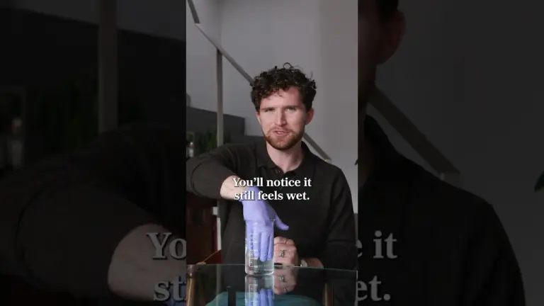 Understand How You Sense Wetness: A Simple Experiment