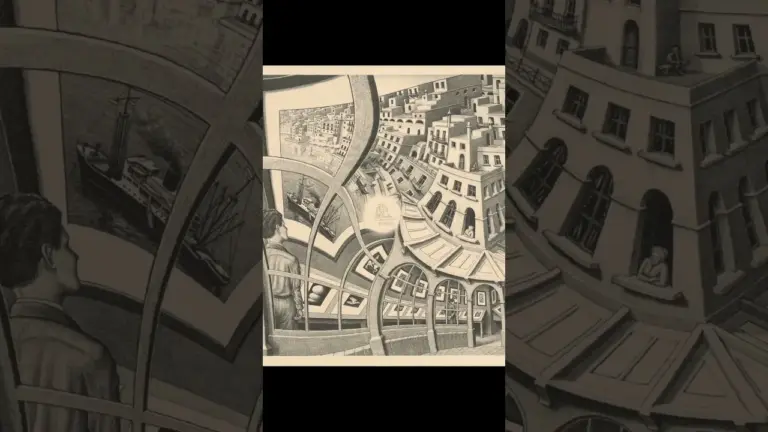Understand M.C. Escher’s ‘Print Gallery’ Masterpiece
