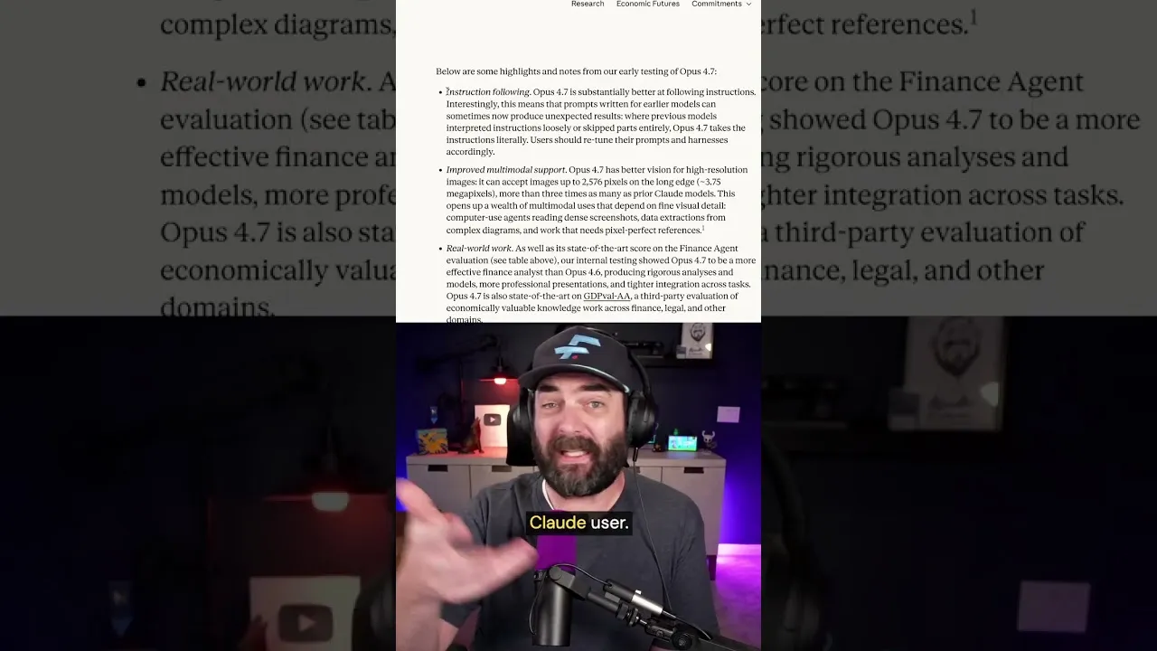 Anthropic’s Claude Opus 4.7 Masters Coding Tasks