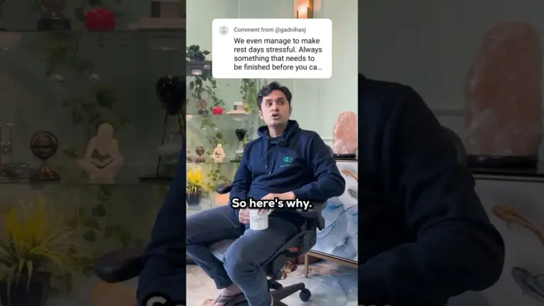 Beat Burnout: Why Rest Days Feel Stressful and How to Fix It