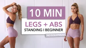Boost Your Core and Legs with This 10-Minute Standing Workout