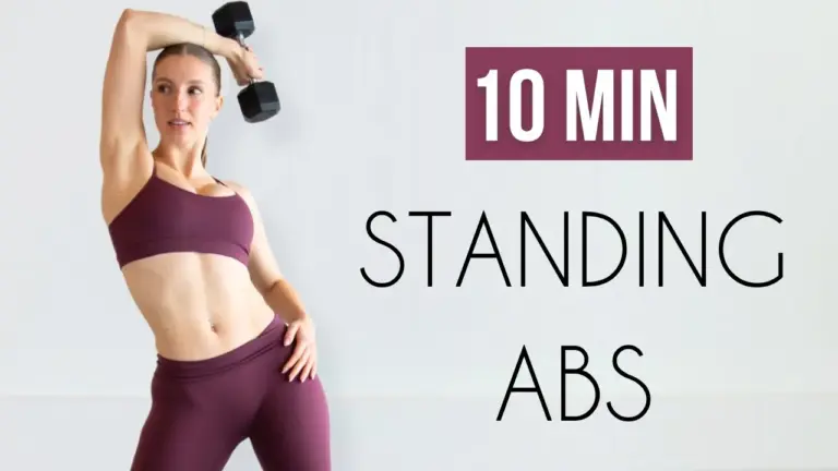 Build a Stronger Core While Standing with Weights