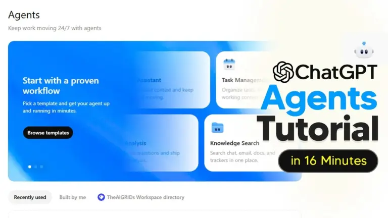 ChatGPT Agents Automate Complex Workflows