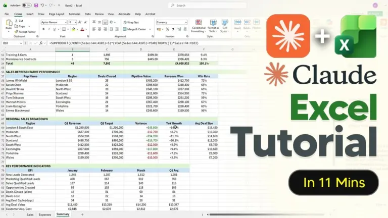 Claude AI Now Directly Edits Your Excel Spreadsheets
