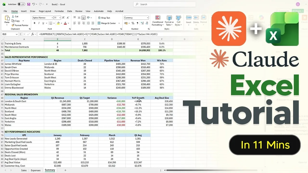 Claude AI Now Directly Edits Your Excel Spreadsheets