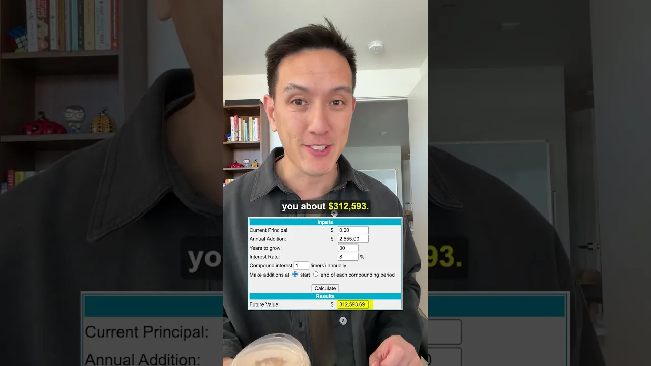 Earn $255K to Spend $2,555 Yearly on Coffee