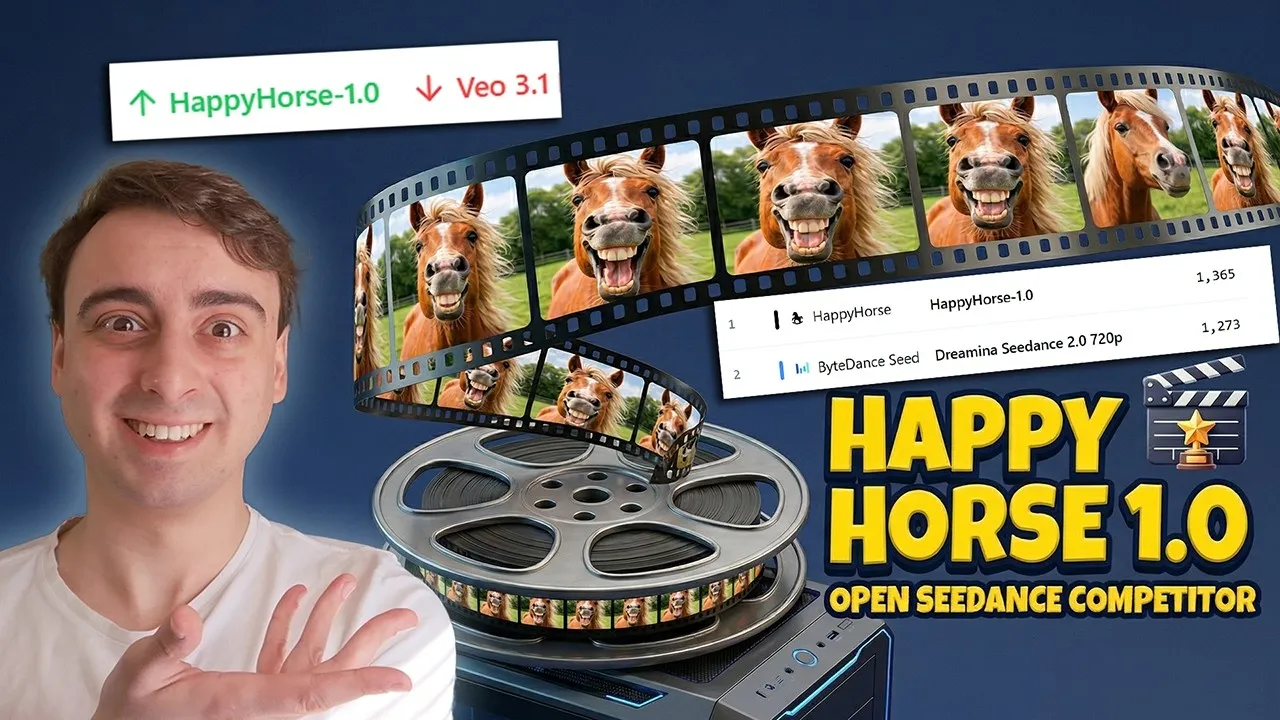 New AI Video Model ‘Happy Horse’ Tops Leaderboards
