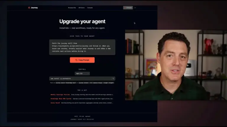 New Platform ‘Journey’ Simplifies AI Agent Workflow Sharing