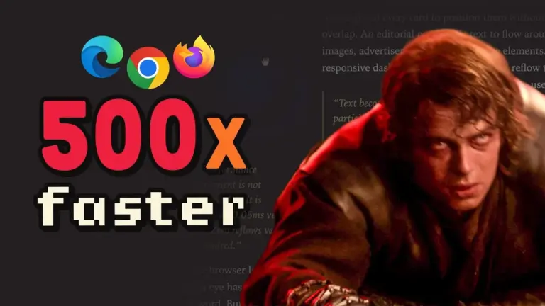 New Tool Bypasses Browser Limits for Faster Text Display