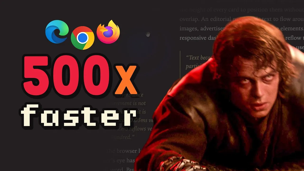 New Tool Bypasses Browser Limits for Faster Text Display