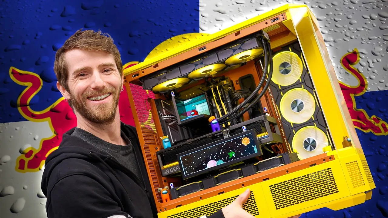 Red Bull Powers Extreme PC Builds for Athletes