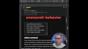 Stop Unwanted Page Scrolling with CSS ‘overscroll-behavior’