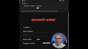 Style Form Elements Instantly with CSS Accent Color
