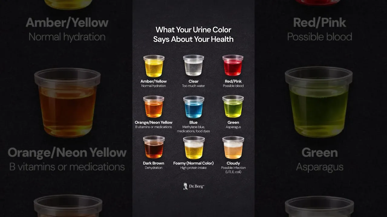 Urine Color: Your Body’s Simple Health Warning System